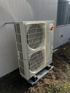 heat pumps install by J & E Mechanical